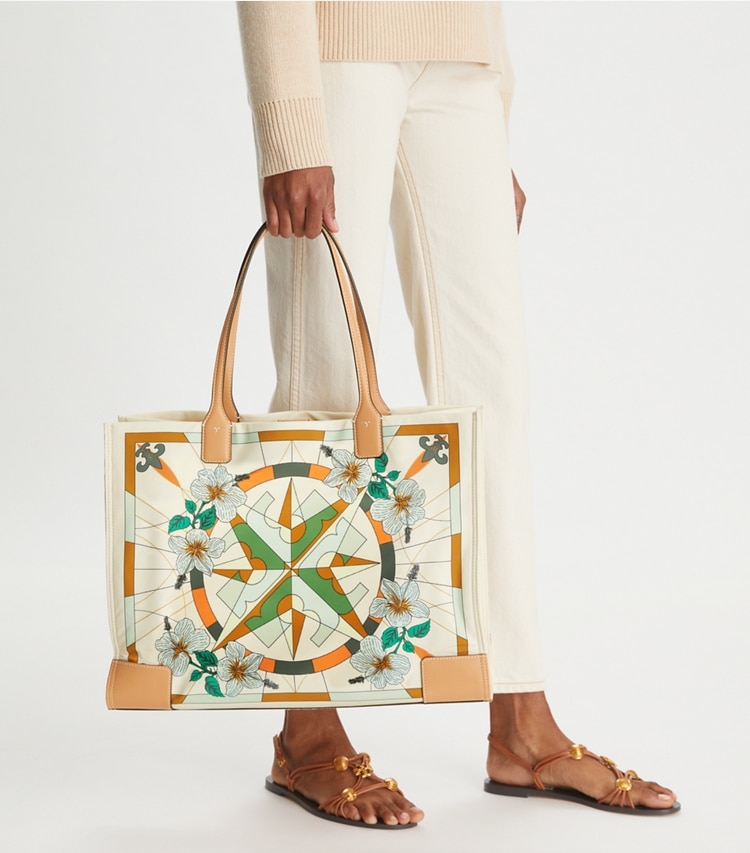 Ella Printed Tote Bag: Women's Designer Tote Bags | Tory Burch