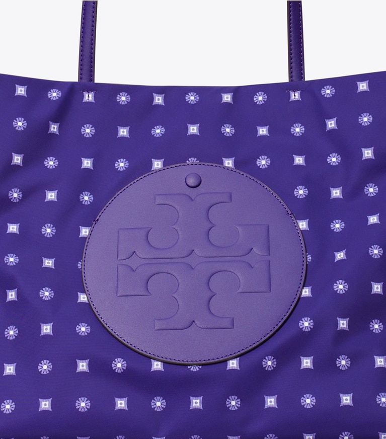 Tory Burch designer tote bags Ella Printed Tote in Nothing Ditsy angle