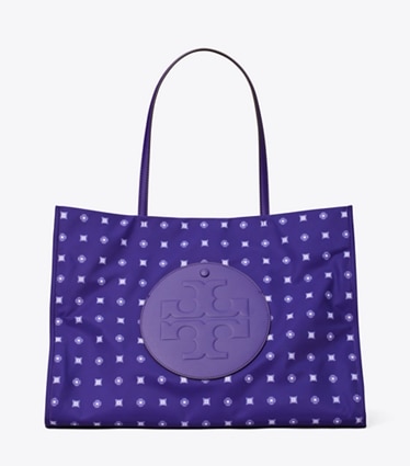 Tory Burch designer tote bags Ella Printed Tote in Nothing Ditsy front