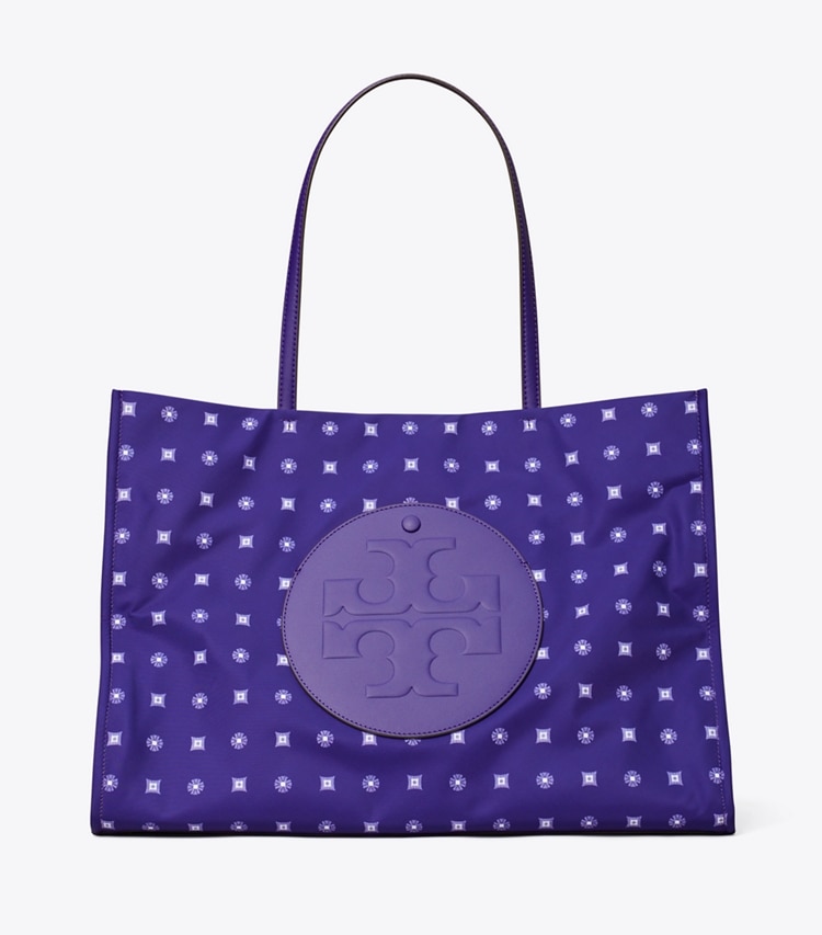 Tory Burch designer tote bags Ella Printed Tote in Nothing Ditsy front