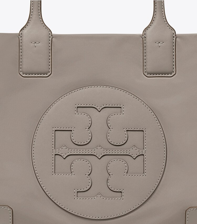 Tory Burch designer crossbody bags Ella Small Tote Bag in Gray Heron detail