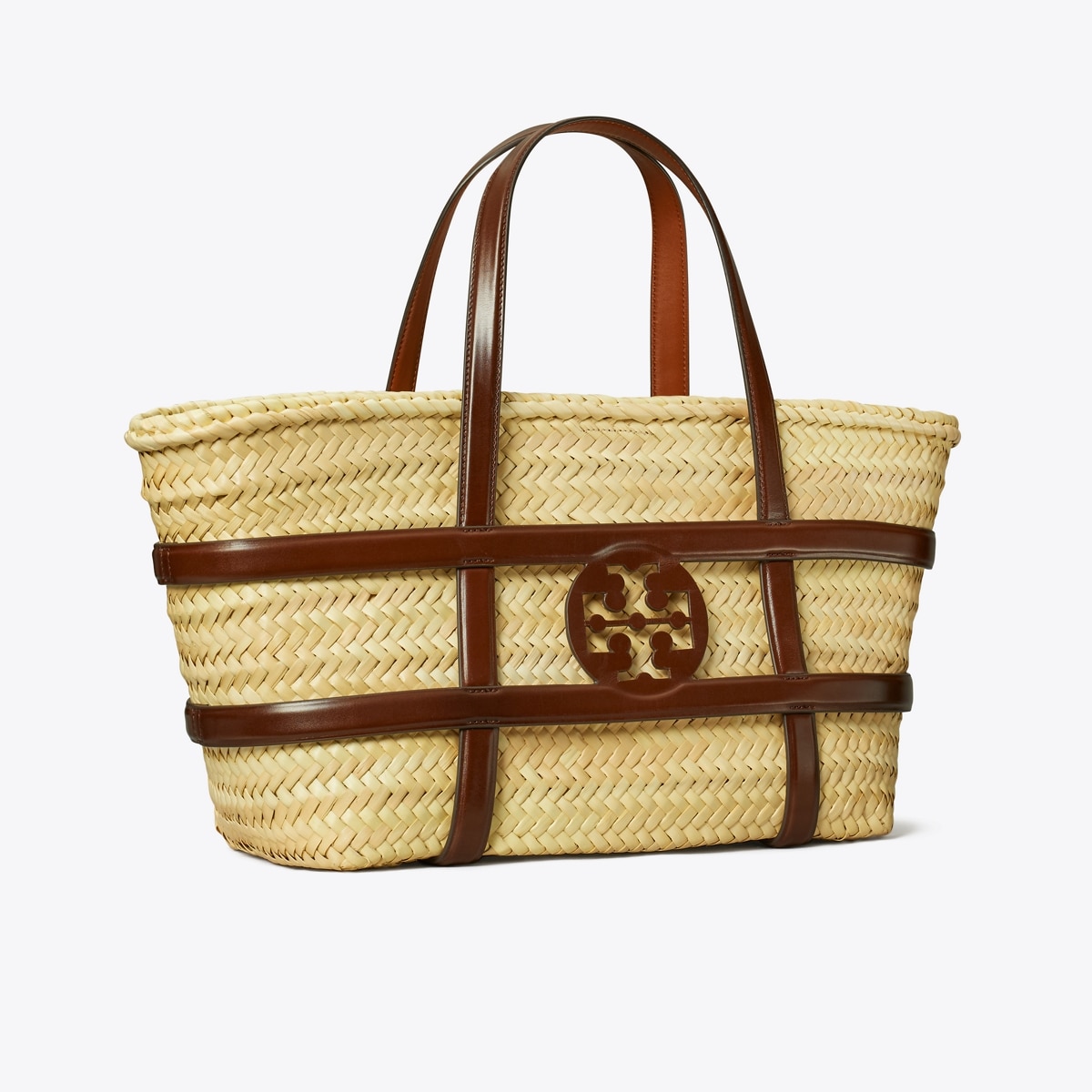 トートバッグ Tory Burch Ella' White Basket Straw Shopping Bag Amazon.com: Tory Burch Women's Ella Straw Basket Tote