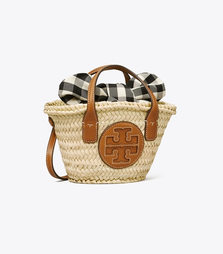 Ella Straw Basket Micro Tote Bag: Women's Designer Crossbody Bags | Tory  Burch