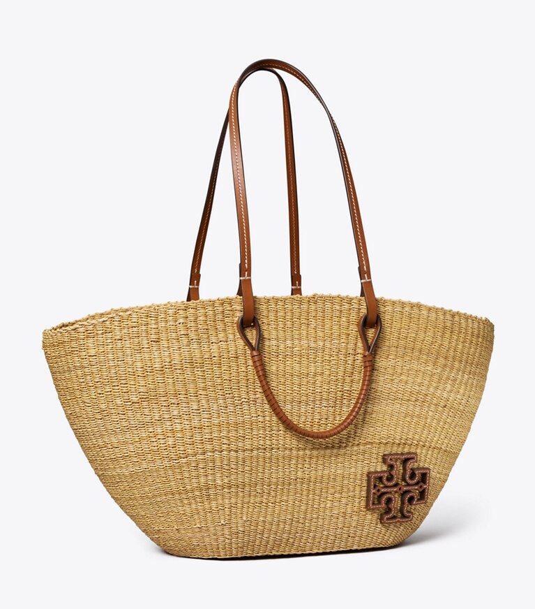 Ella Straw Basket Tote Women s Designer Tote Bags Tory Burch