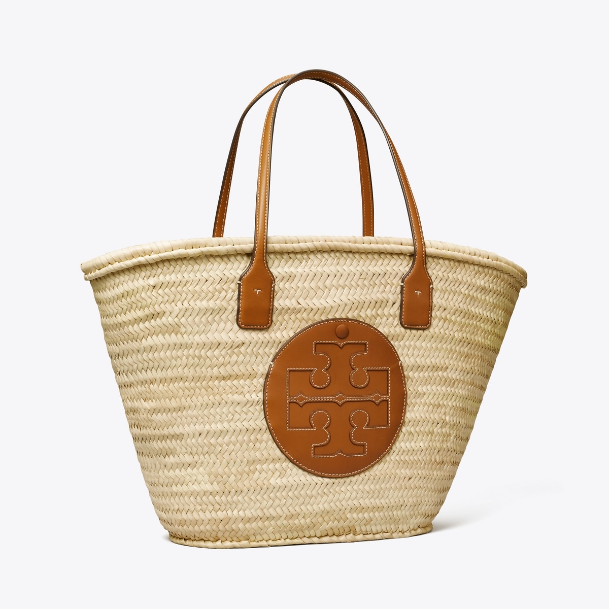 Ella Straw Basket Tote Bag: Women's Designer Tote Bags | Tory Burch