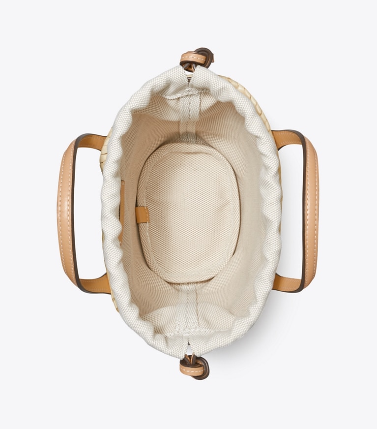 Ella Straw Mini Basket: Women's Designer Crossbody Bags | Tory Burch