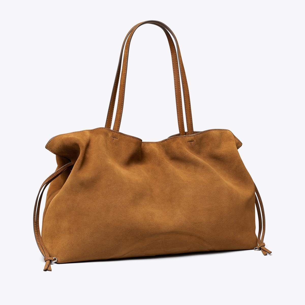 ELLA SUEDE DRAWSTRING TOTE