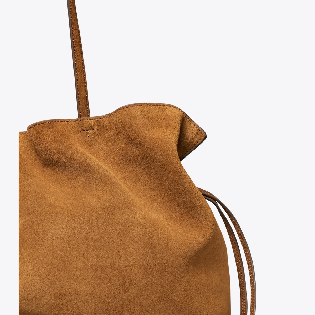 ELLA SUEDE DRAWSTRING TOTE - thumbnail 4
