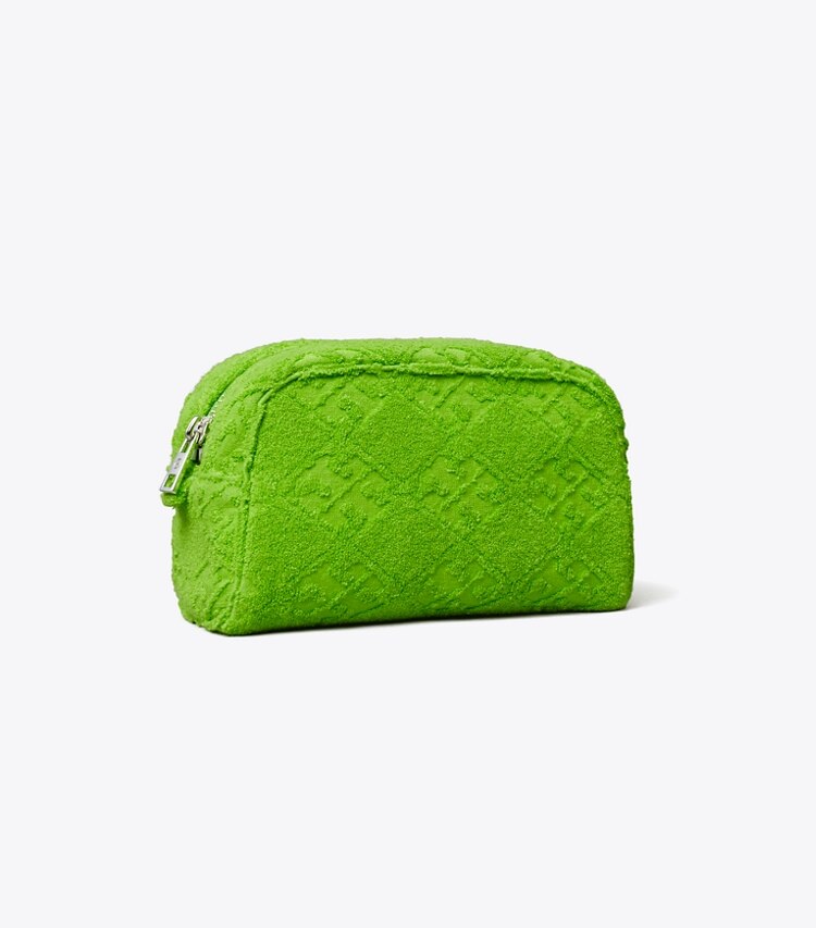 Tory Burch designer Ella Terry Pouch in Bright Fern angle