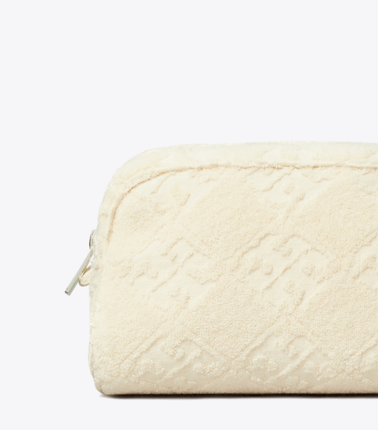 Tory Burch designer Ella Terry Pouch in Pearl front