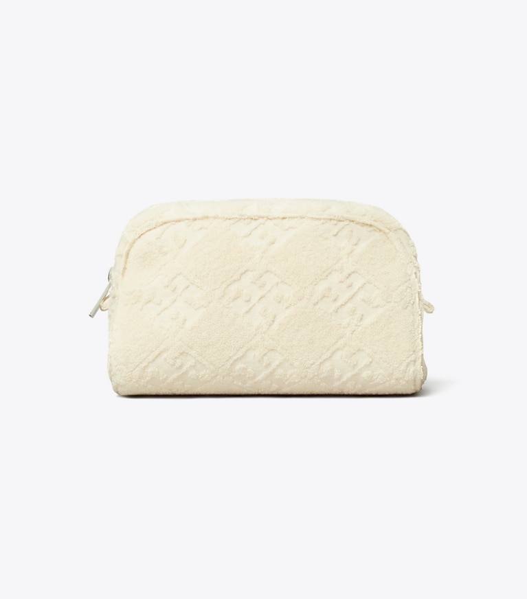 Tory Burch designer Ella Terry Pouch in Pearl front