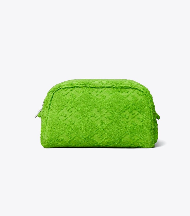 Tory Burch designer Ella Terry Pouch in Bright Fern front