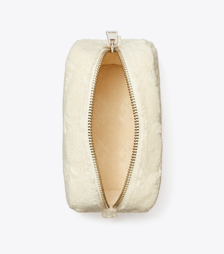 Tory Burch designer Ella Terry Pouch in Pearl front