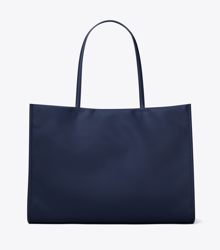 Tory Burch designer tote bags Ella Tote in New Navy back