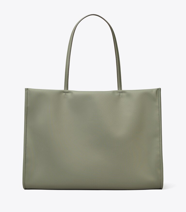 Tory Burch designer tote bags Ella Tote Bag in Stone angle