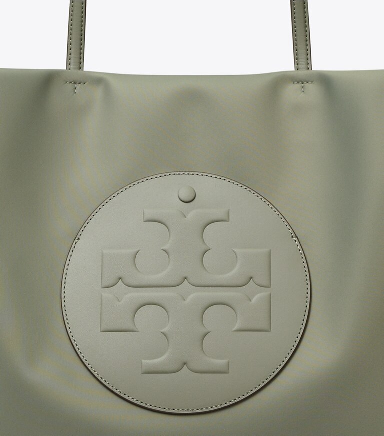 Tory Burch designer tote bags Ella Tote Bag in Stone angle