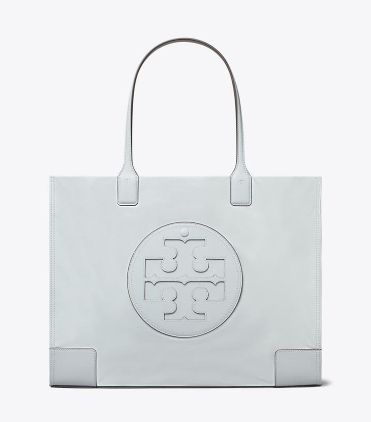 Tory Burch designer tote bags Ella Tote Bag in Powder Blue front