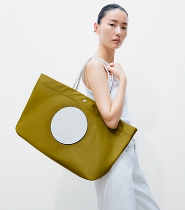 Women's Designer Green Tote Bags | Tory Burch