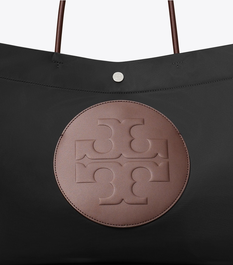 Tory Burch designer トートバッグ エラ ツイスト トートバッグ in Black ディテール