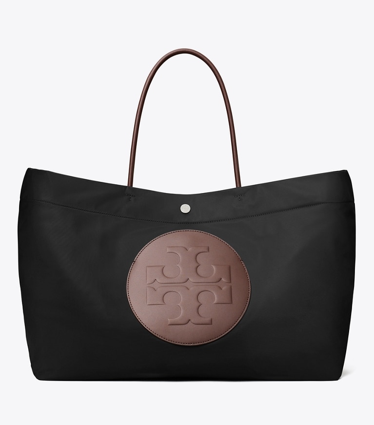Tory Burch designer トートバッグ エラ ツイスト トートバッグ in Black front