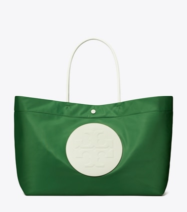 Tory Burch designer トートバッグ エラ ツイスト トートバッグ in Basil front