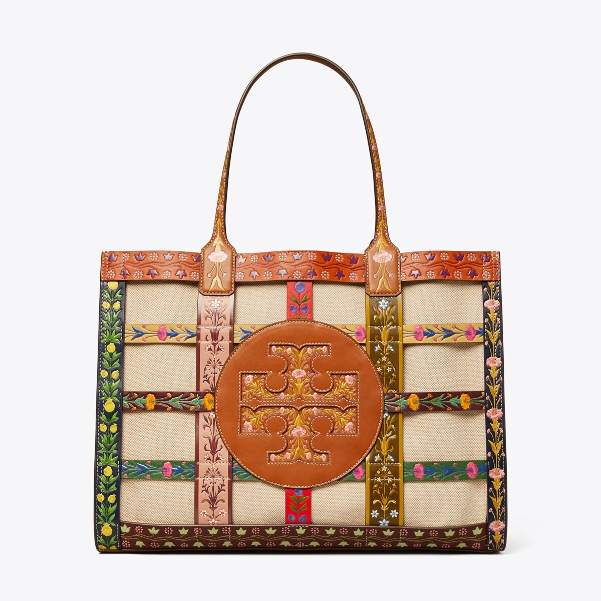 【関税&送料込】Tory Burch Borsa Shopping Ella Ella Croc-Embossed Market Tote: Women's Handbags | Tote Bags