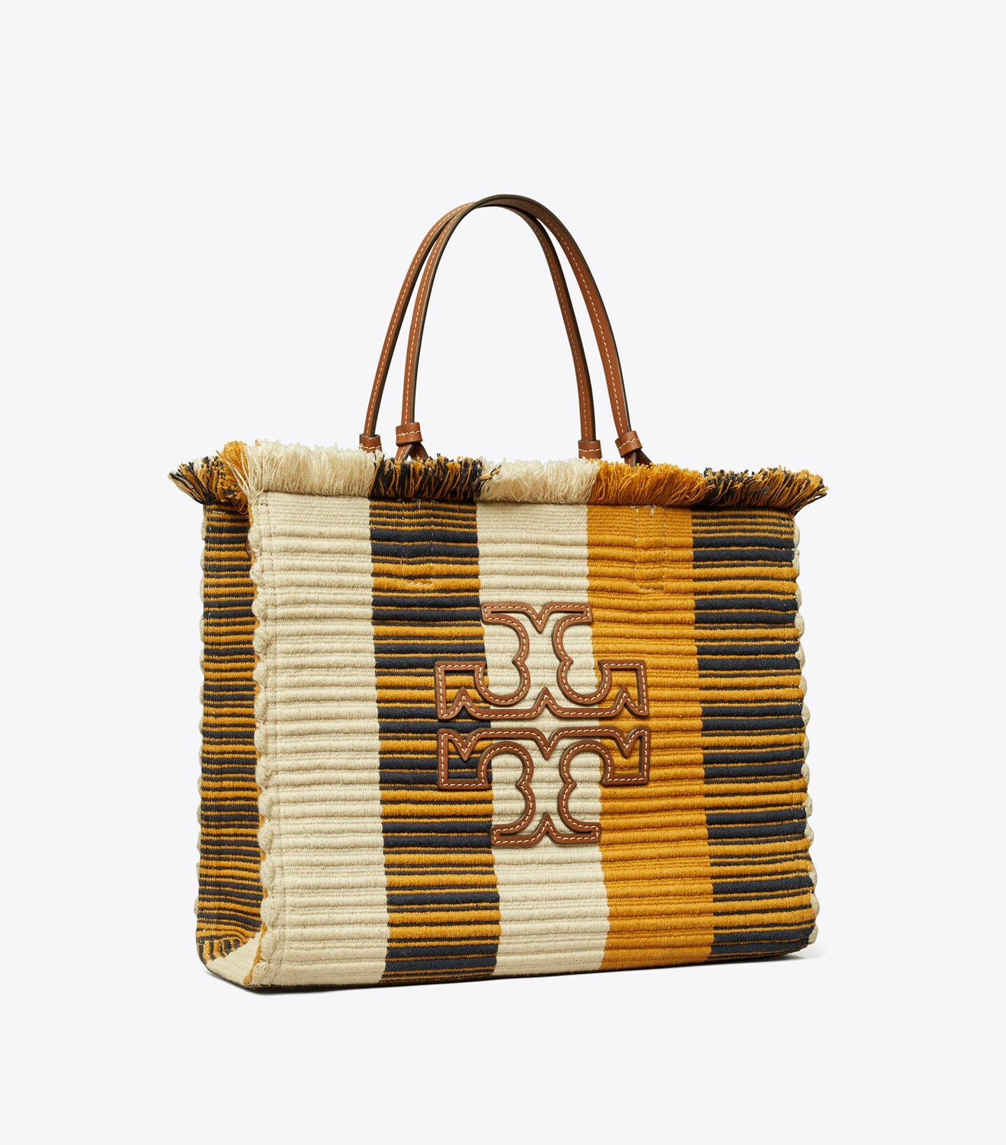 Ella Woven Stripe Tote
