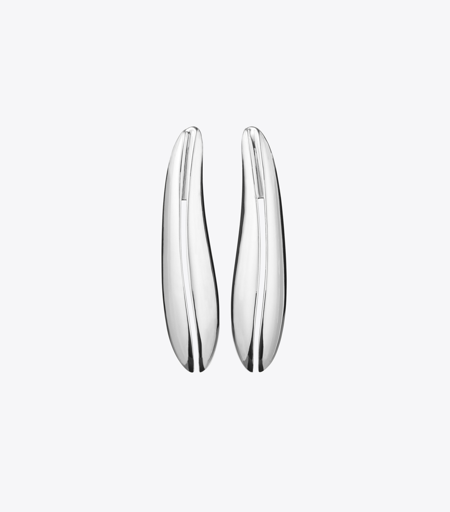 Elongated Wave Earring