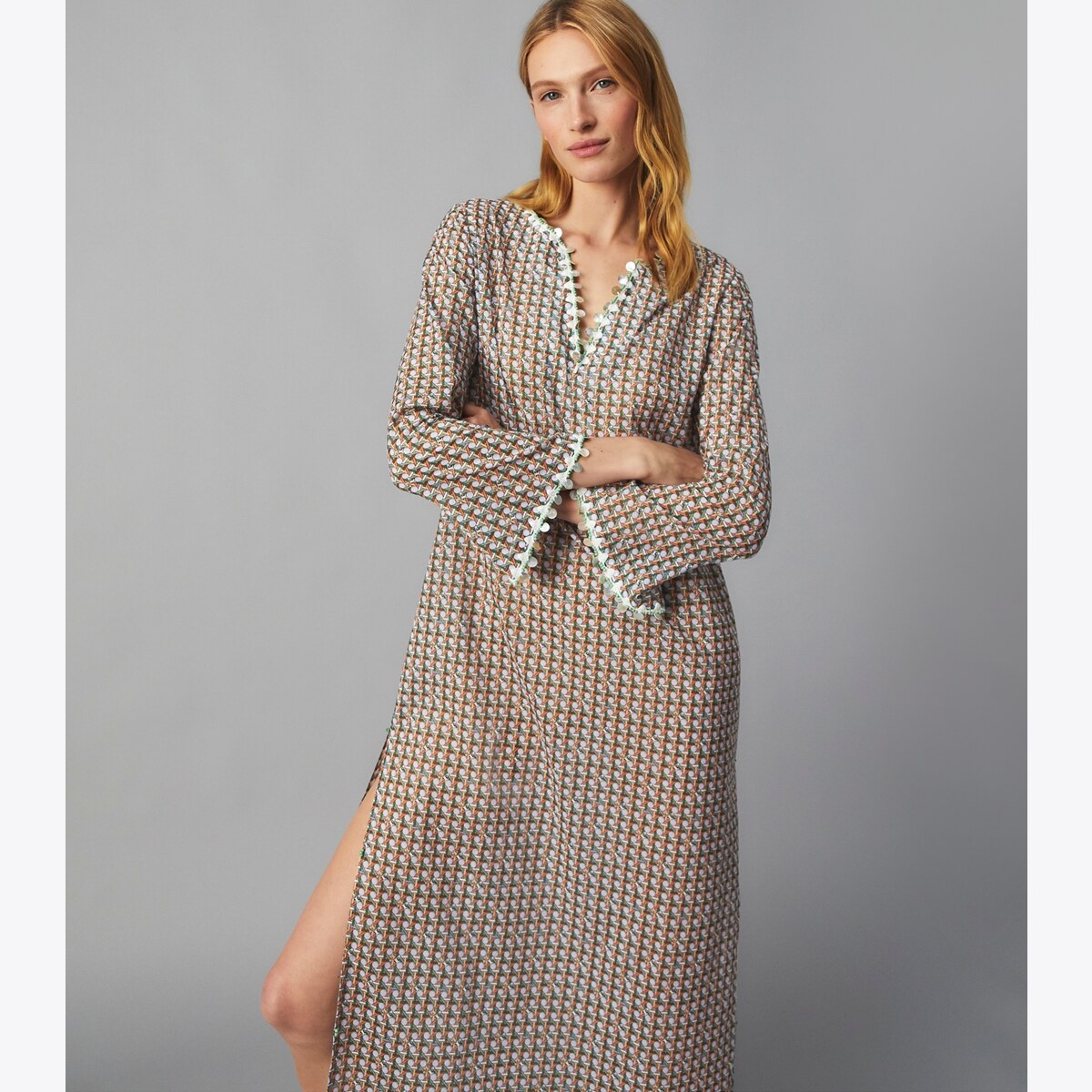 Tory Burch PRINTED offers BEACH CAFTAN