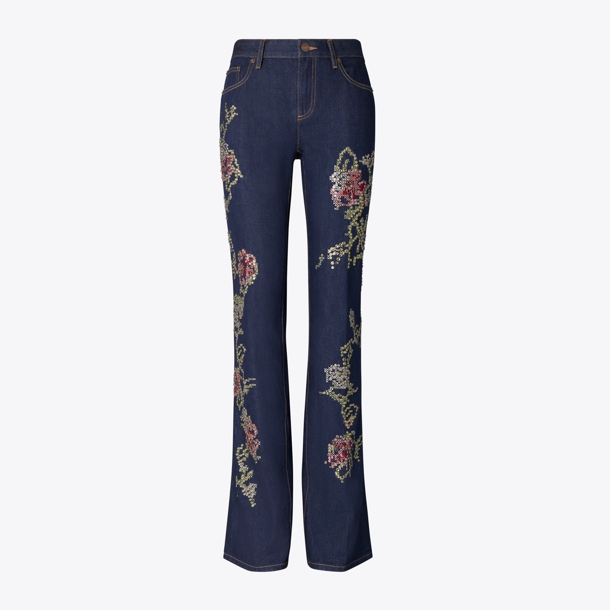 EMBELLISHED BOOTCUT JEAN