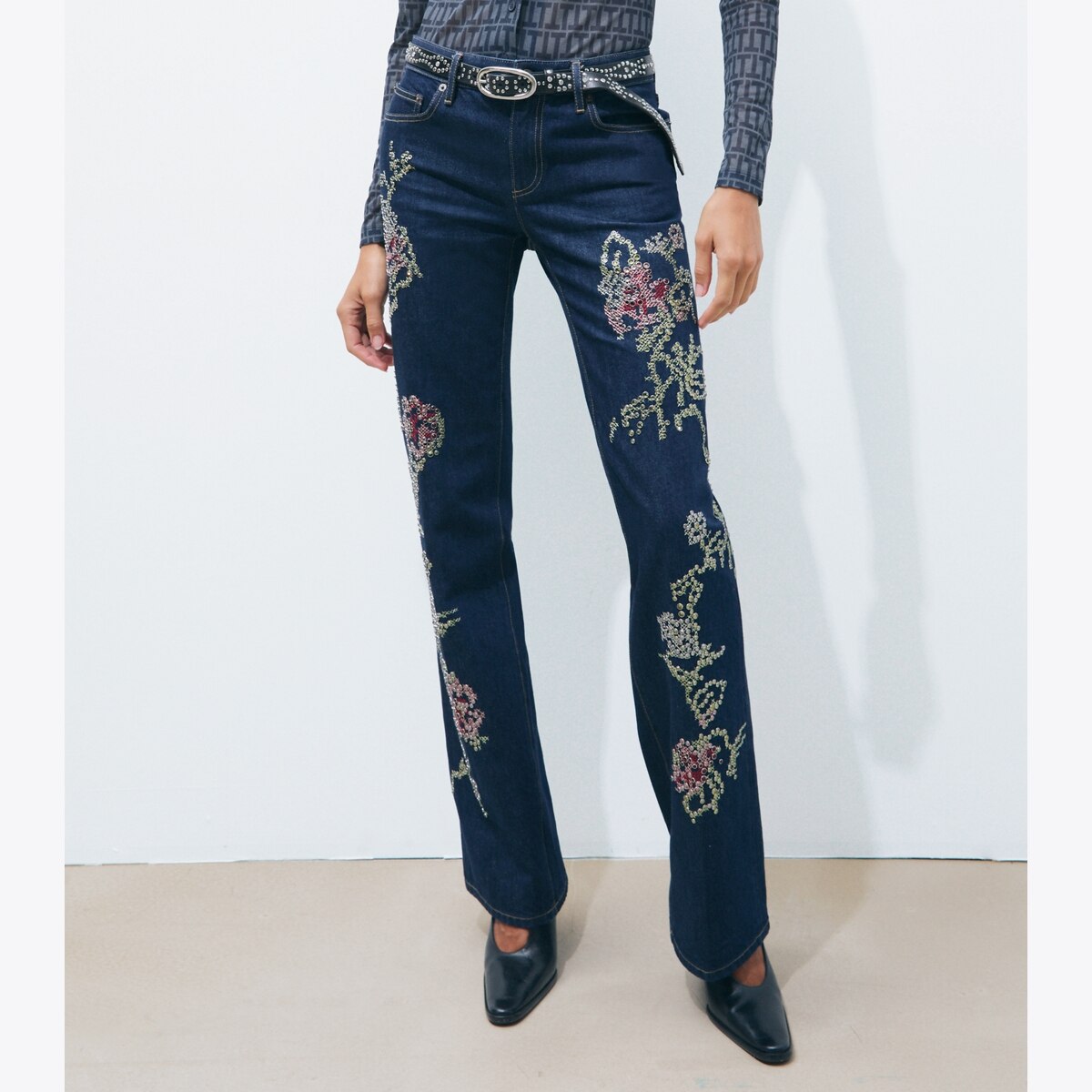 EMBELLISHED BOOTCUT JEAN - thumbnail 5