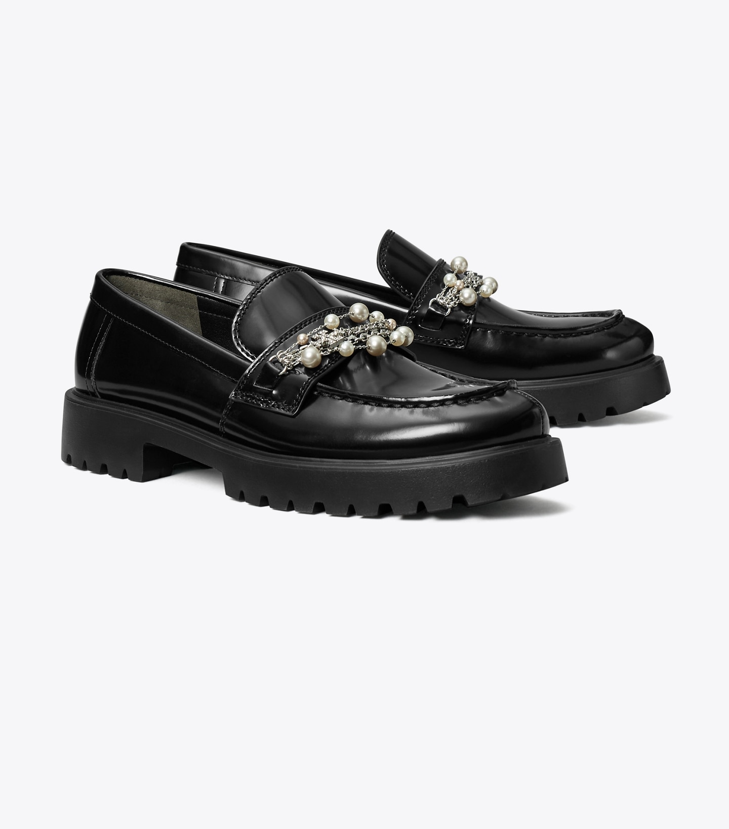 Embellished Classic Lug Loafer