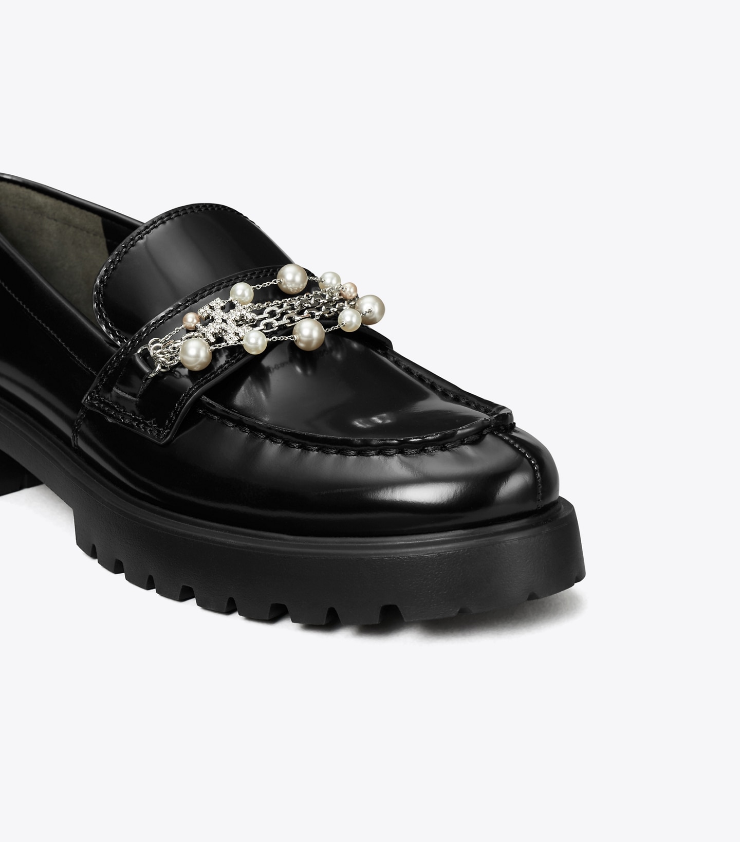 Embellished Classic Lug Loafer