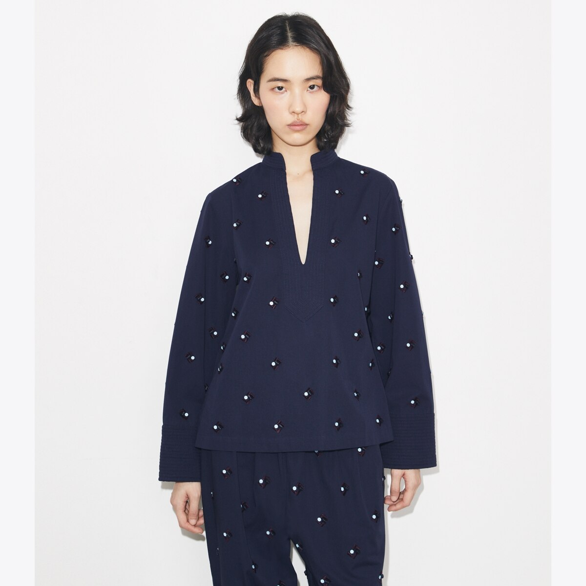EMBELLISHED COTTON TOP - thumbnail 2