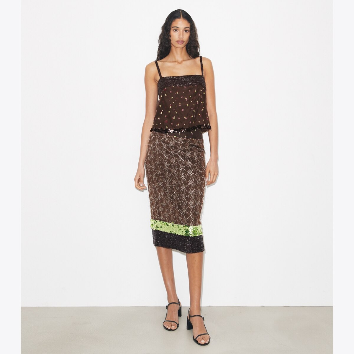 EMBELLISHED LACE SKIRT - thumbnail 2