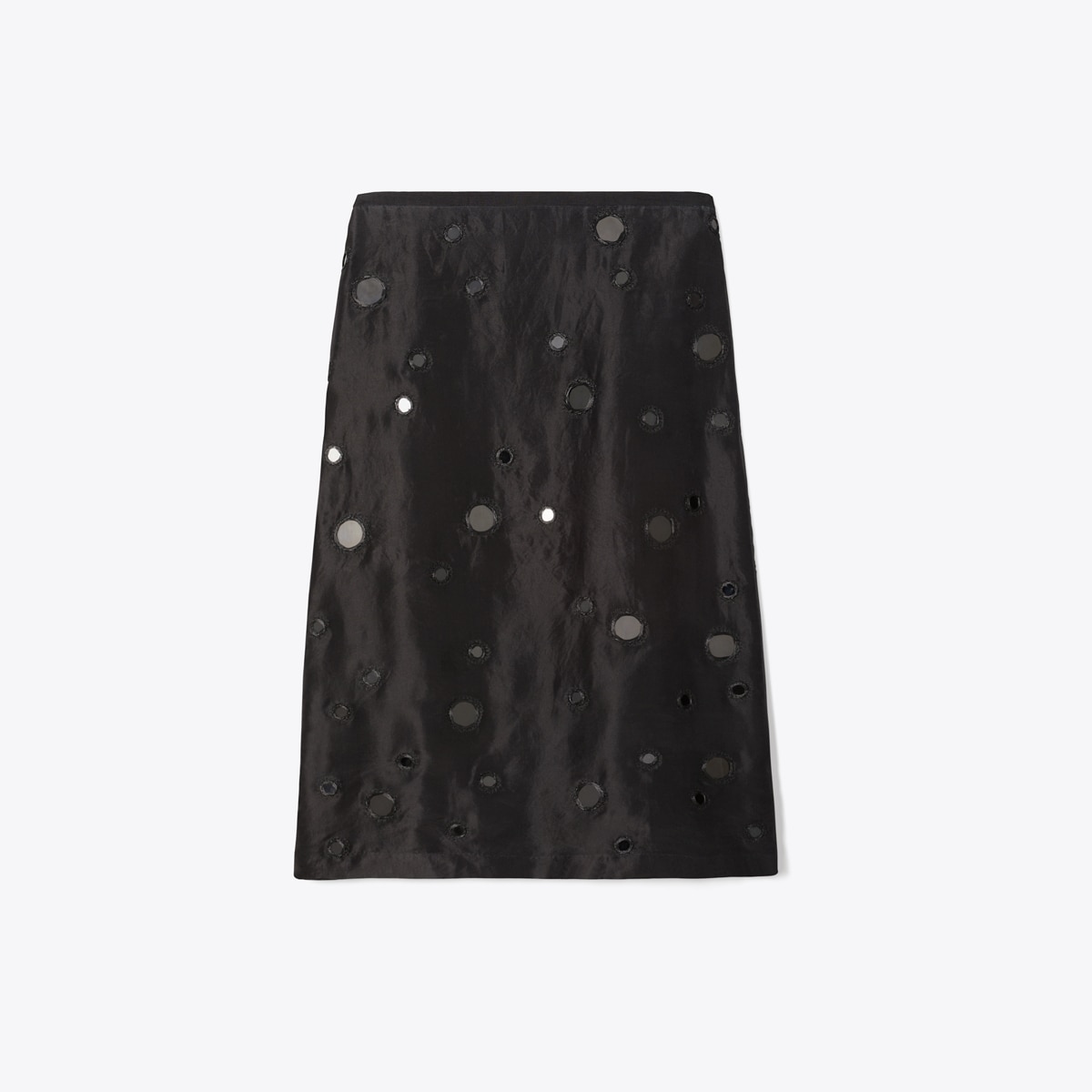 EMBELLISHED MIRROR SKIRT