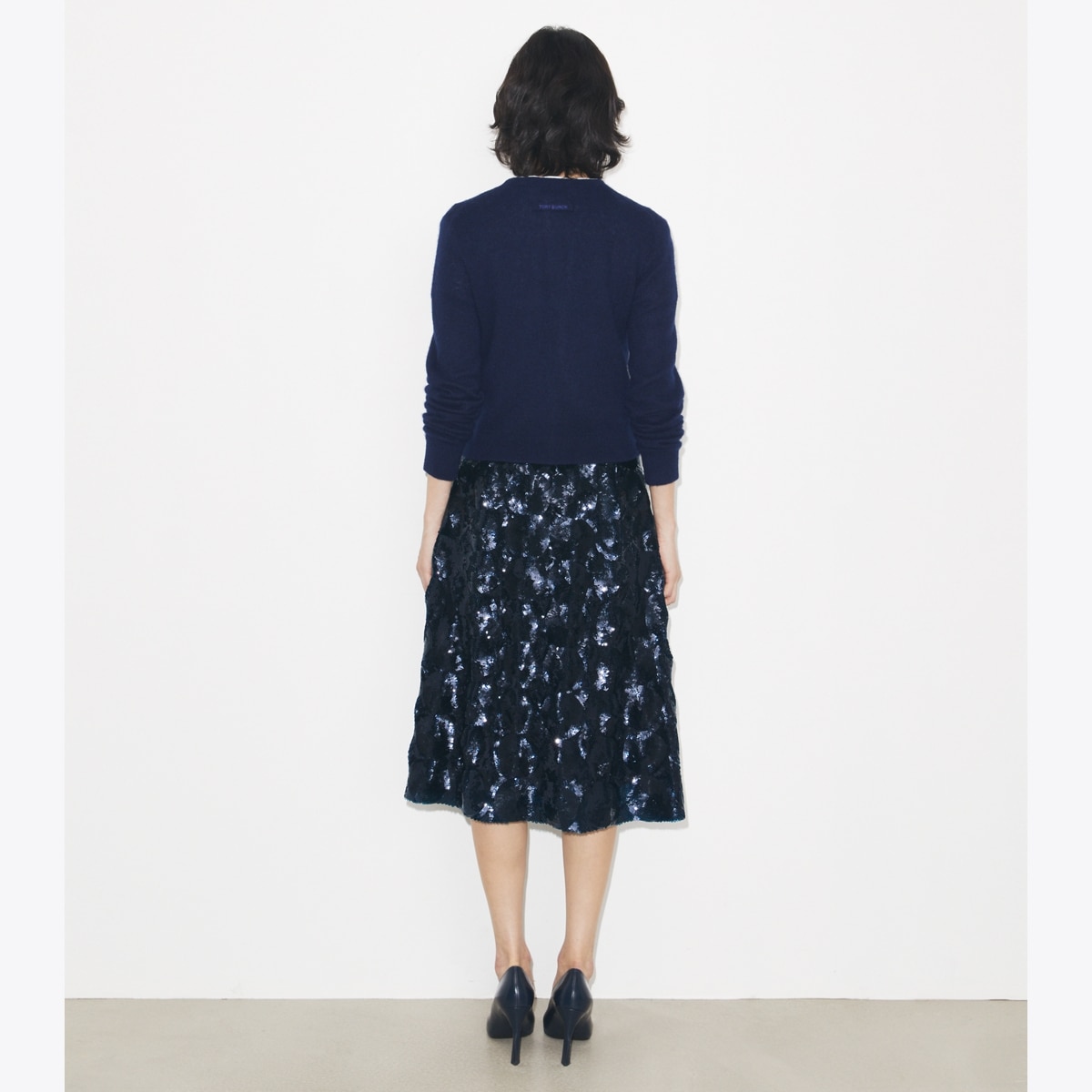 EMBELLISHED SEQUIN SKIRT - thumbnail 3