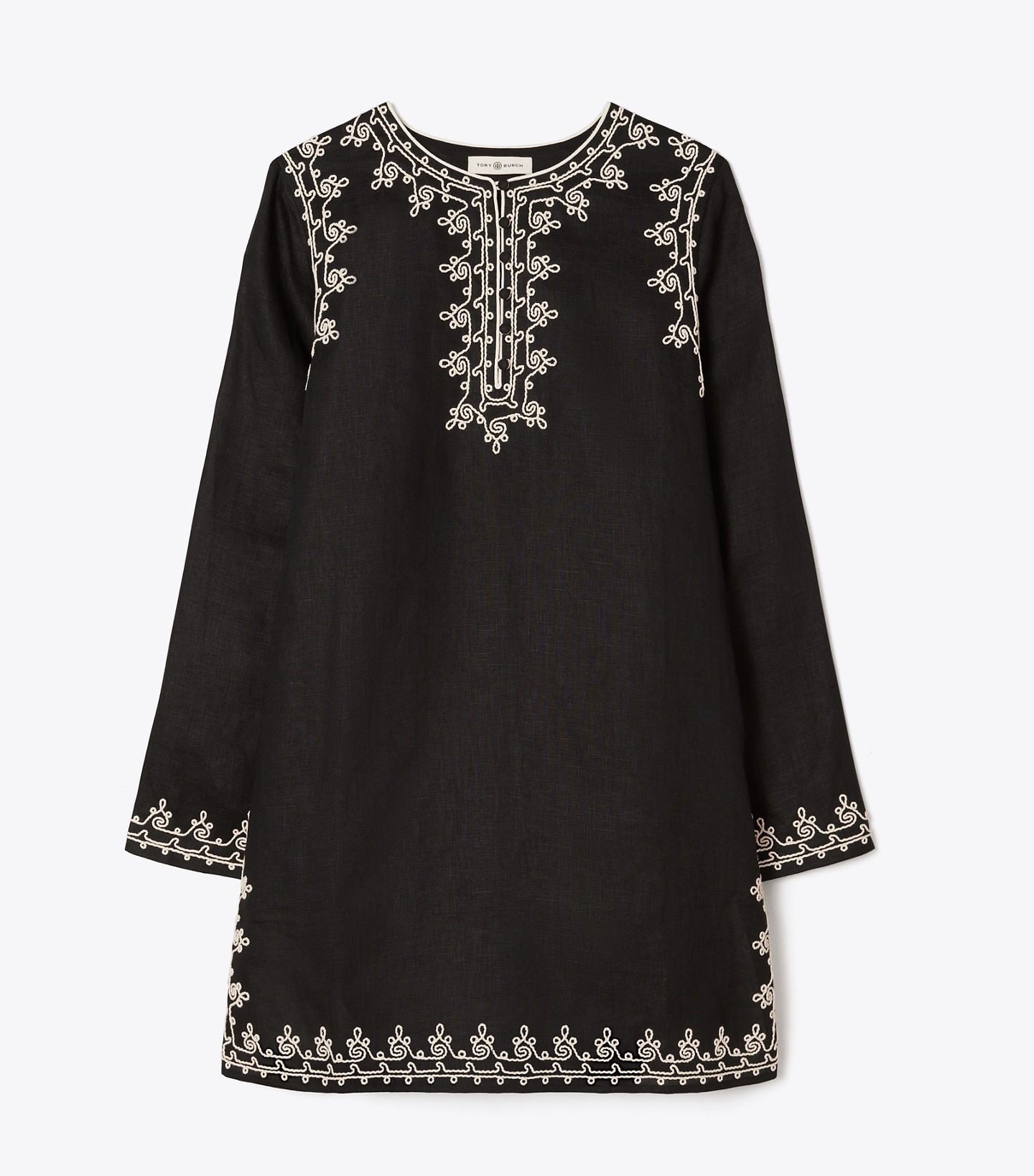 Embellished Short Caftan