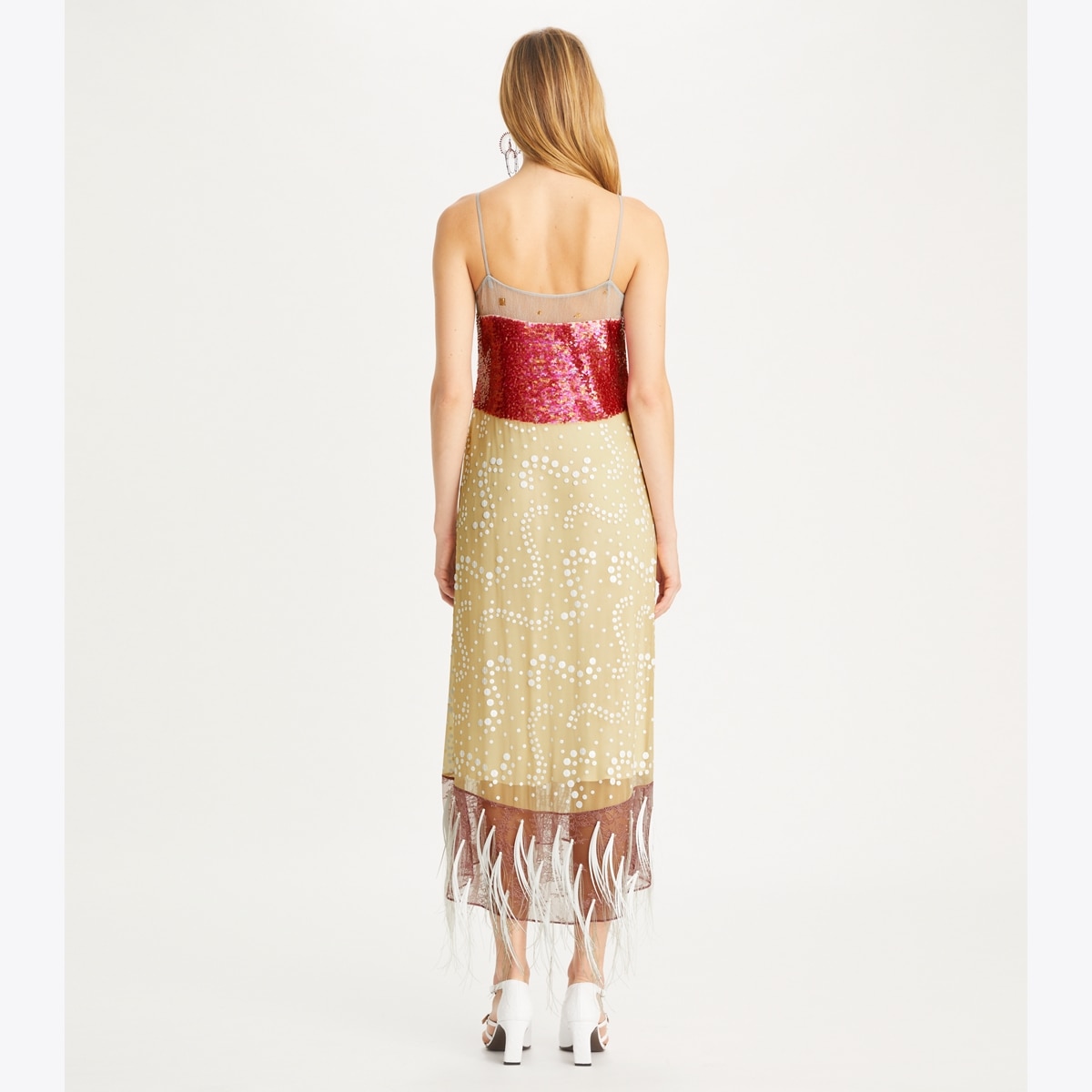 Embellished Slip Dress: Women's Clothing | Dresses | Tory