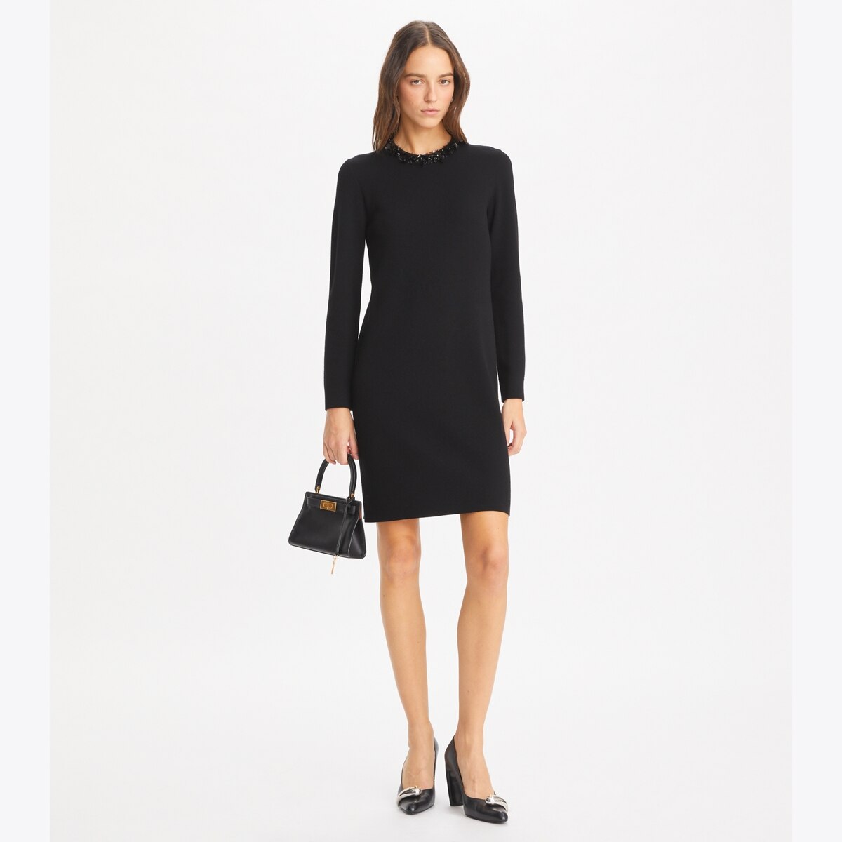embellished-sweater-dress-on-