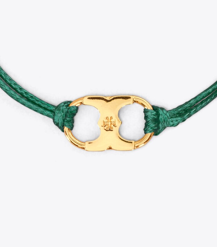 Tory Burch designer armbänder Embrace Ambition Armband in Green/Tory Gold detail