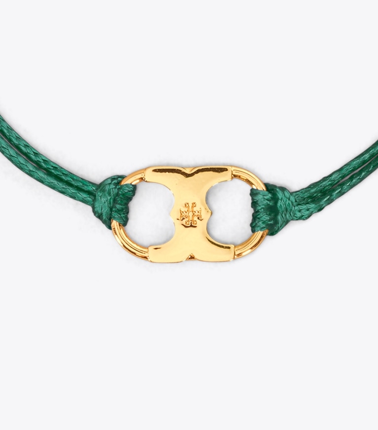 Tory Burch designer armbänder Embrace Ambition Armband in Green/Tory Gold front
