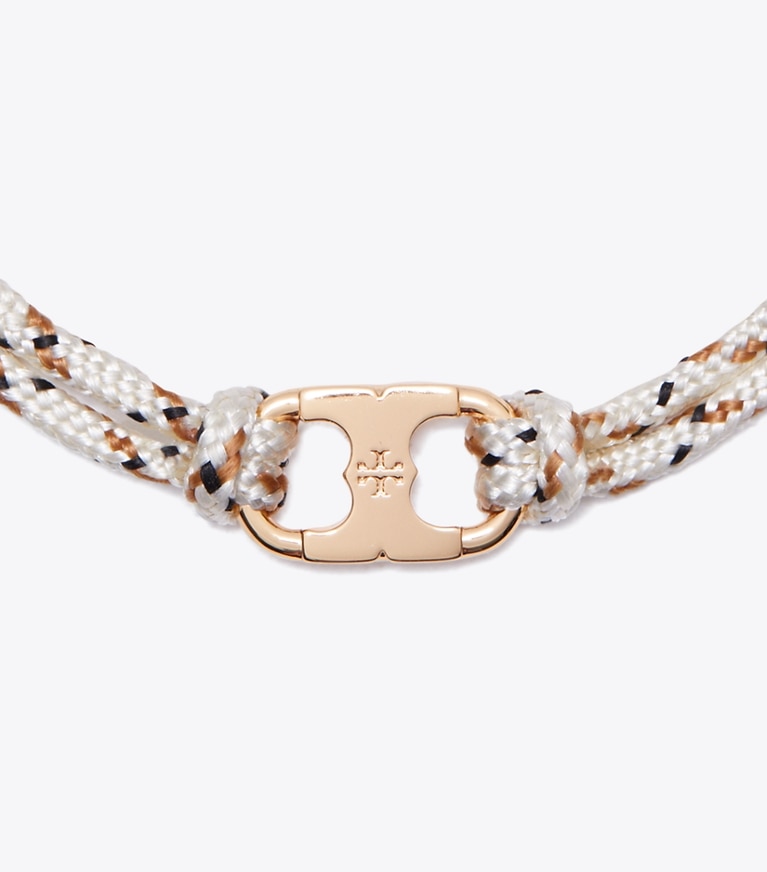 Tory Burch designer ブレスレット エンブレイス アンビション ブレスレット in Tory Gold / Ivory ディテール