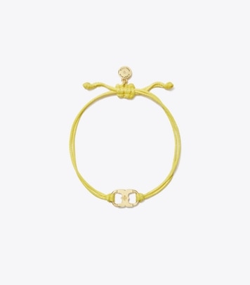 TORY BURCH ブレスレット 80997 MILLER PAVE CHAIN BRACELET Tory Burch Miller pavé slider bracelet for Women - Black in
