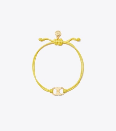Tory Burch designer bracelets Embrace Ambition Bracelet in Tory Gold / Yellow front