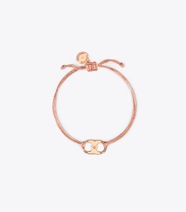 Tory Burch designer bracelets Embrace Ambition Bracelet in Rose Gold front