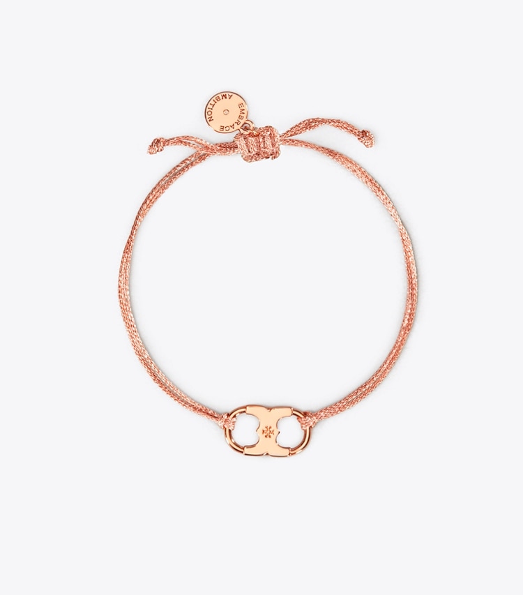 Tory Burch designer ブレスレット エンブレイス アンビション ブレスレット in Rose Gold front