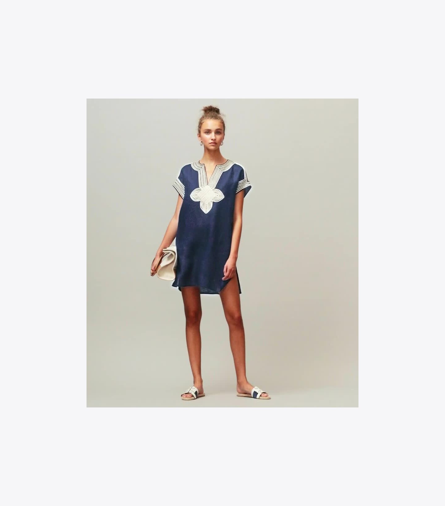 Embroidered Beach Tunic