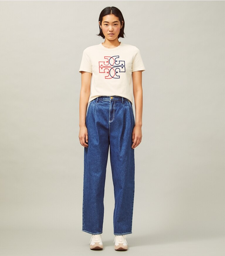 Tory burch color block t shirt hotsell