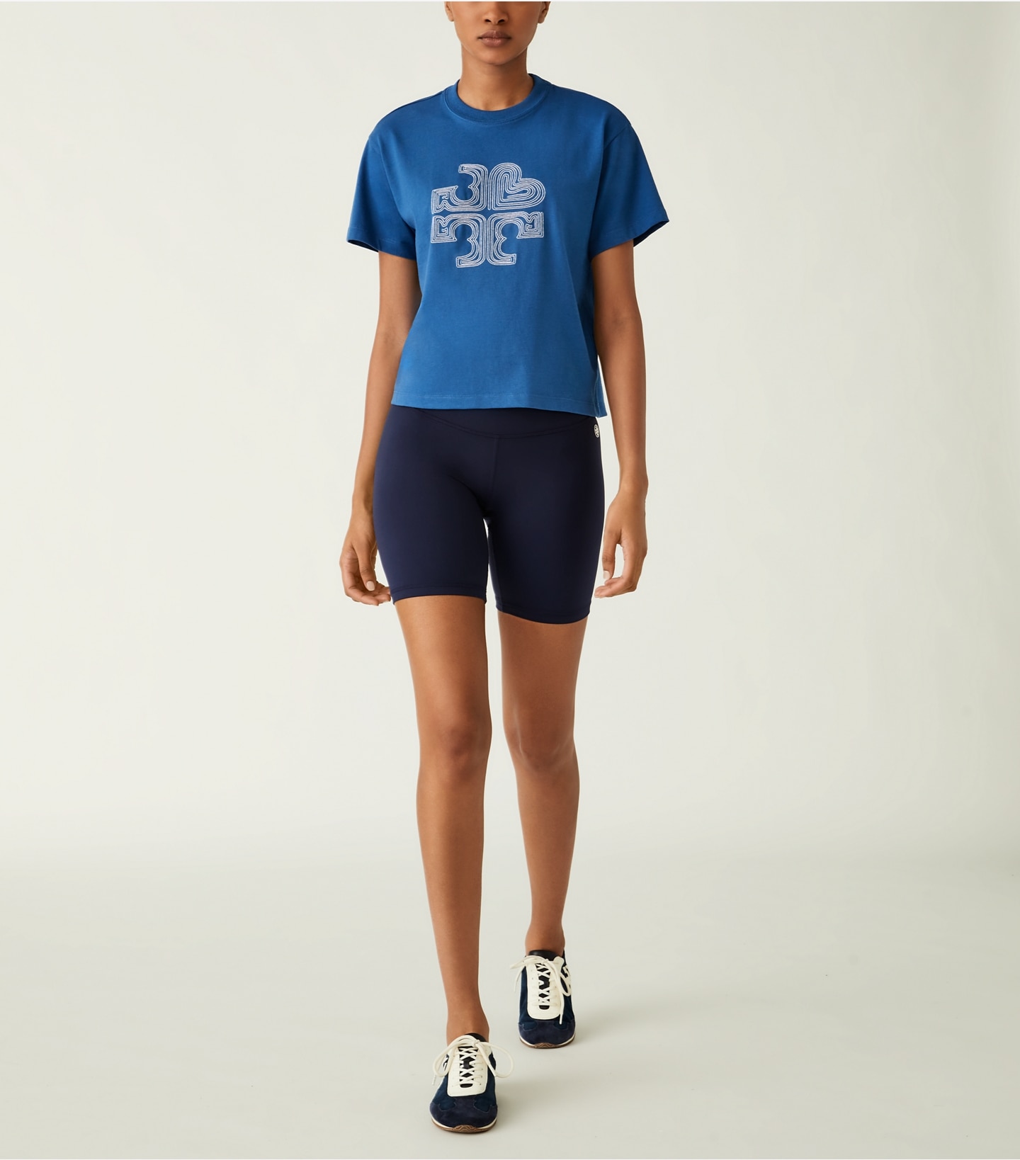 Embroidered Heart Logo T-Shirt